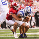 Photos from IU football vs. Indiana State football on September 12, 2025.