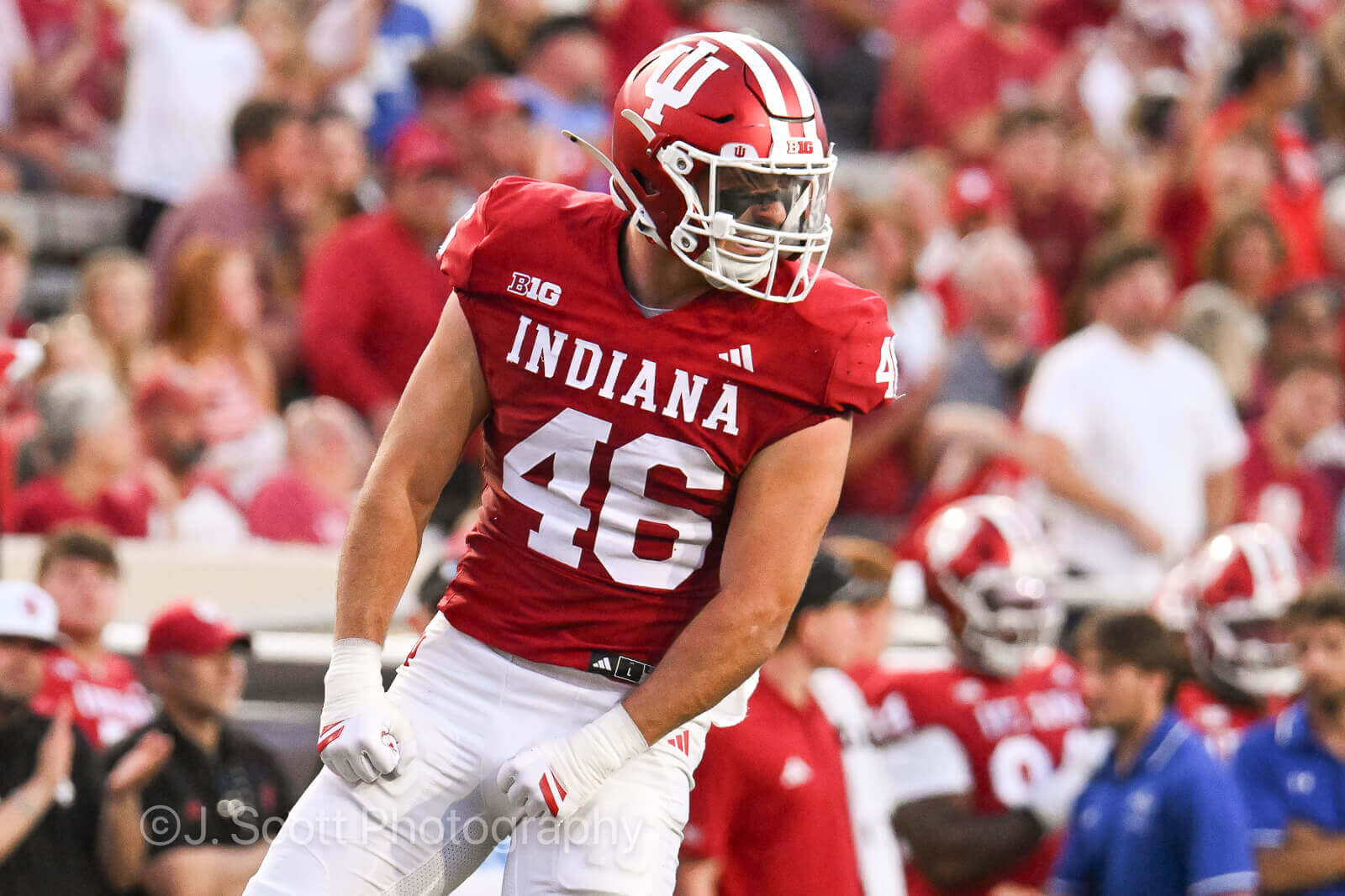 Photos from IU football vs. Indiana State football on September 12, 2025.
