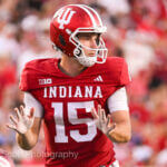 Photos from IU football vs. Indiana State football on September 12, 2025.