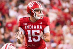 Photos from IU football vs. Indiana State football on September 12, 2025.