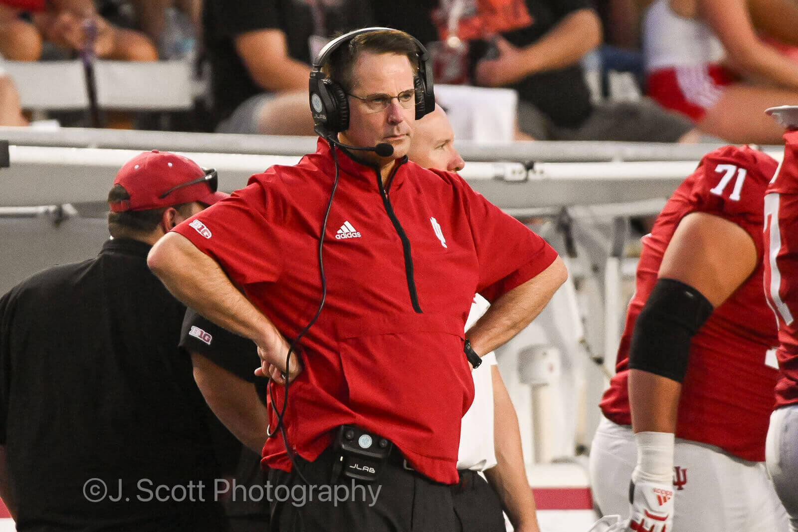 Photos from IU football vs. Indiana State football on September 12, 2025.