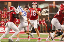 Photos from IU football vs. Indiana State football on September 12, 2025.
