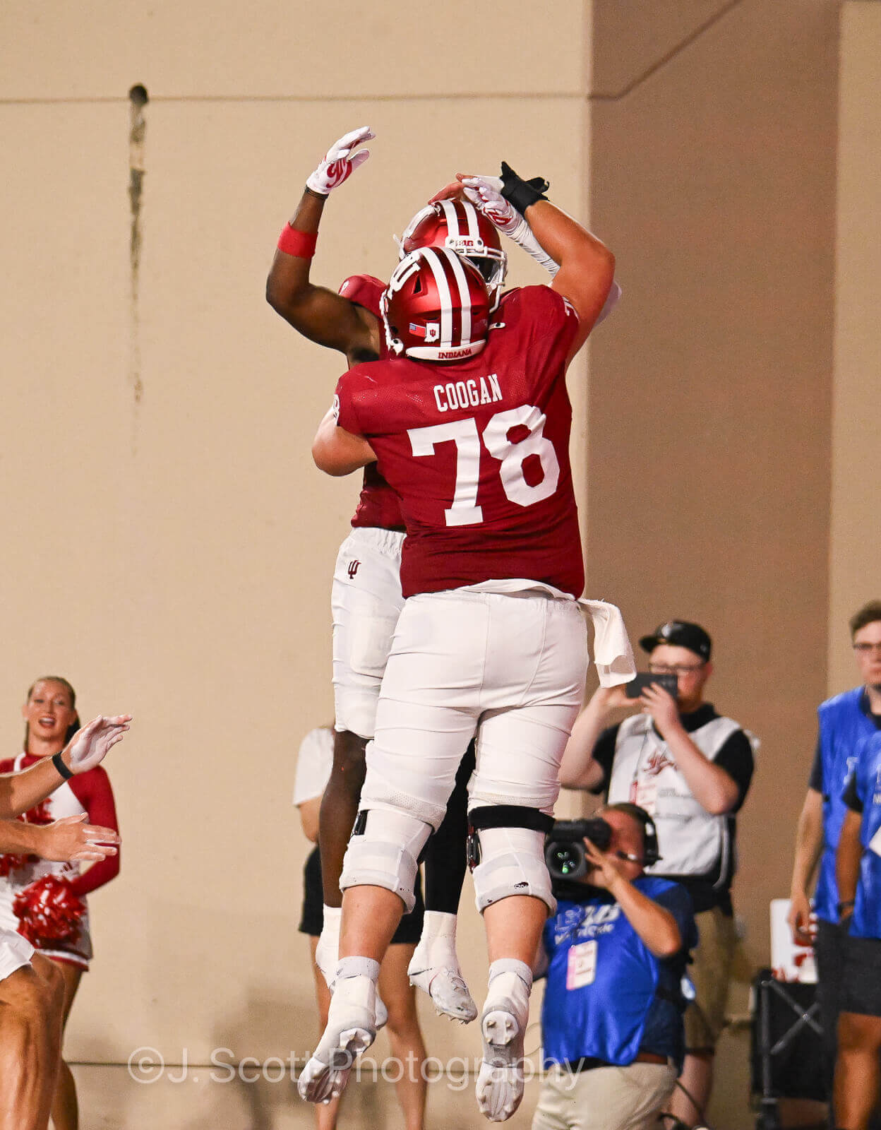 Photos from IU football vs. Indiana State football on September 12, 2025.