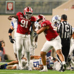 Photos from IU football vs. Indiana State football on September 12, 2025.