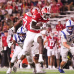 Photos from IU football vs. Indiana State football on September 12, 2025.