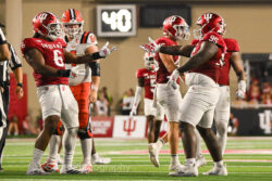 Photos of IU football vs. Illinois football at Memorial Stadium on September 20, 2025.