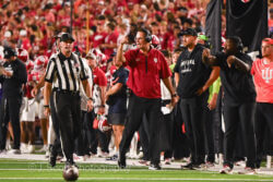 Photos of IU football vs. Illinois football at Memorial Stadium on September 20, 2025.