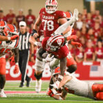 Photos of IU football vs. Illinois football at Memorial Stadium on September 20, 2025.