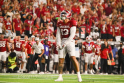 Photos of IU football vs. Illinois football at Memorial Stadium on September 20, 2025.