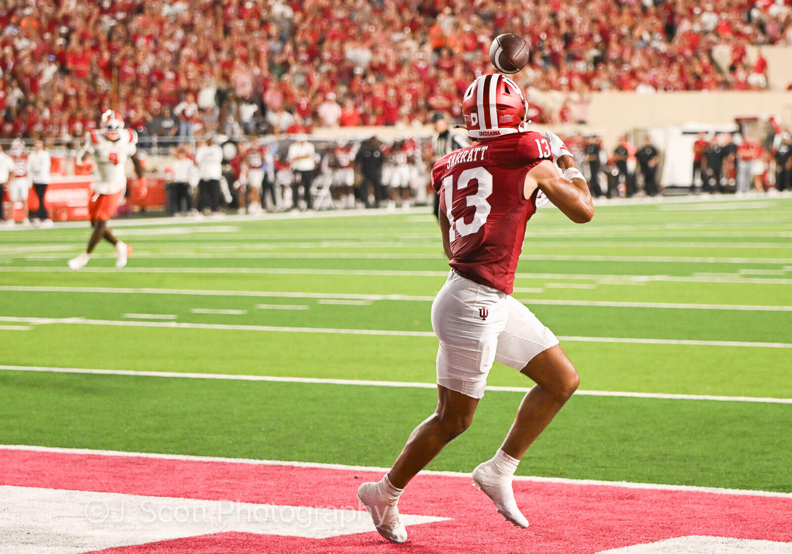 Photos of IU football vs. Illinois football at Memorial Stadium on September 20, 2025.