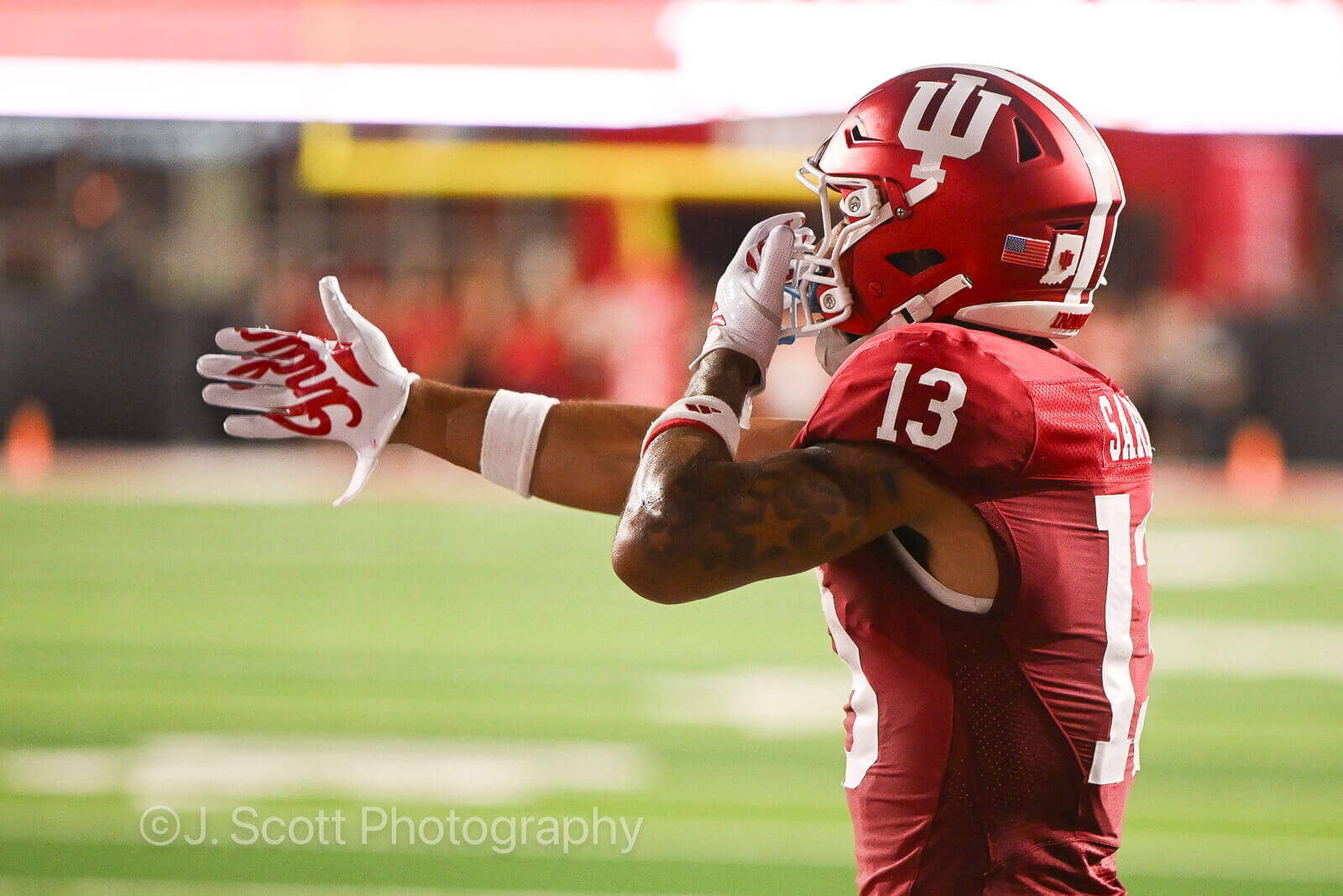 Photos of IU football vs. Illinois football at Memorial Stadium on September 20, 2025.