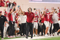 Photos of IU football vs. Illinois football at Memorial Stadium on September 20, 2025.