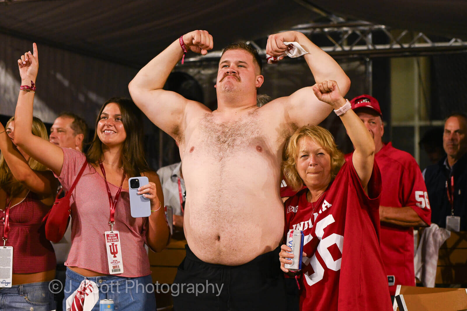 Photos of IU football vs. Illinois football at Memorial Stadium on September 20, 2025.
