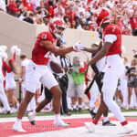 Photos of IU football vs. Kennesaw State at Memorial Stadium.