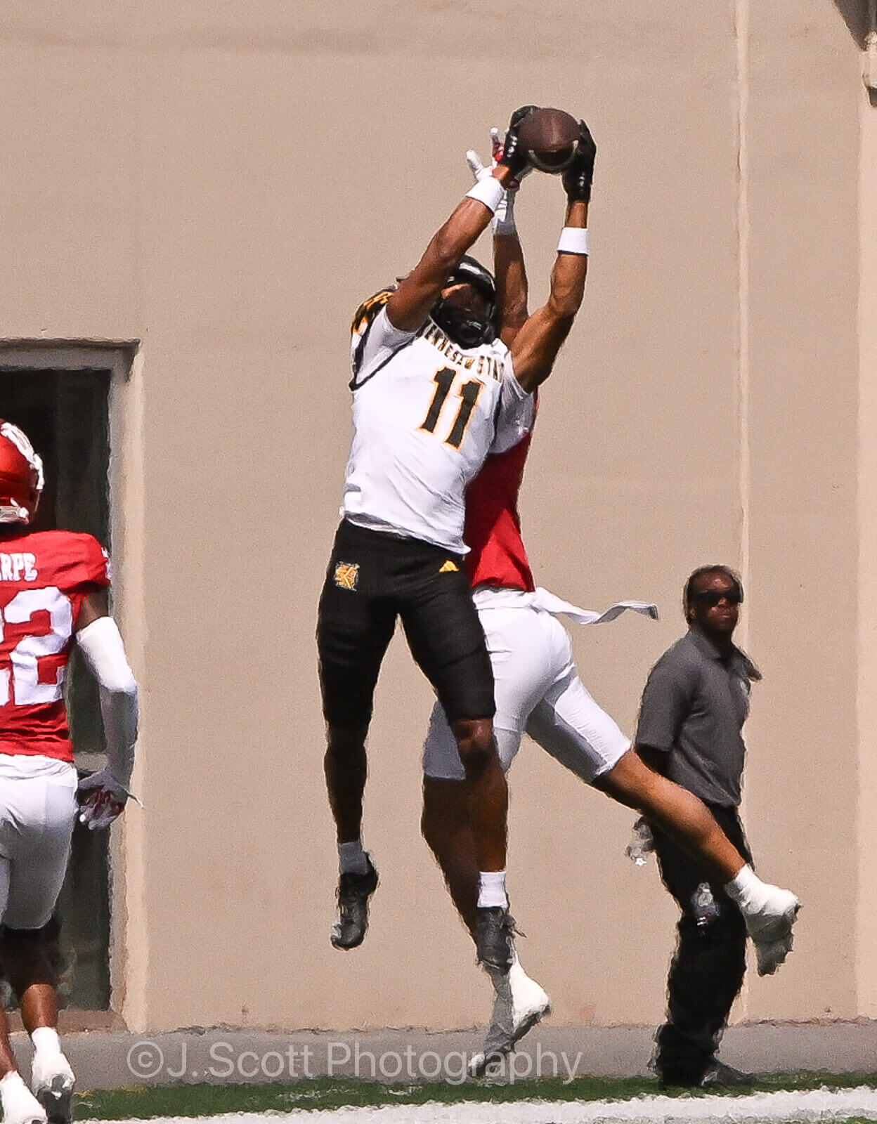 Photos of IU football vs. Kennesaw State at Memorial Stadium.