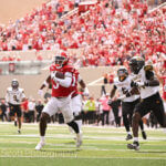 Photos of IU football vs. Kennesaw State at Memorial Stadium.