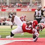Photos of IU football vs. Kennesaw State at Memorial Stadium.