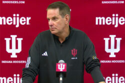 Curt Cignetti addressed the media on Monday, September 8.