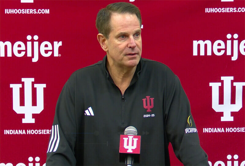 Curt Cignetti addressed the media on Monday, September 15, 2025.