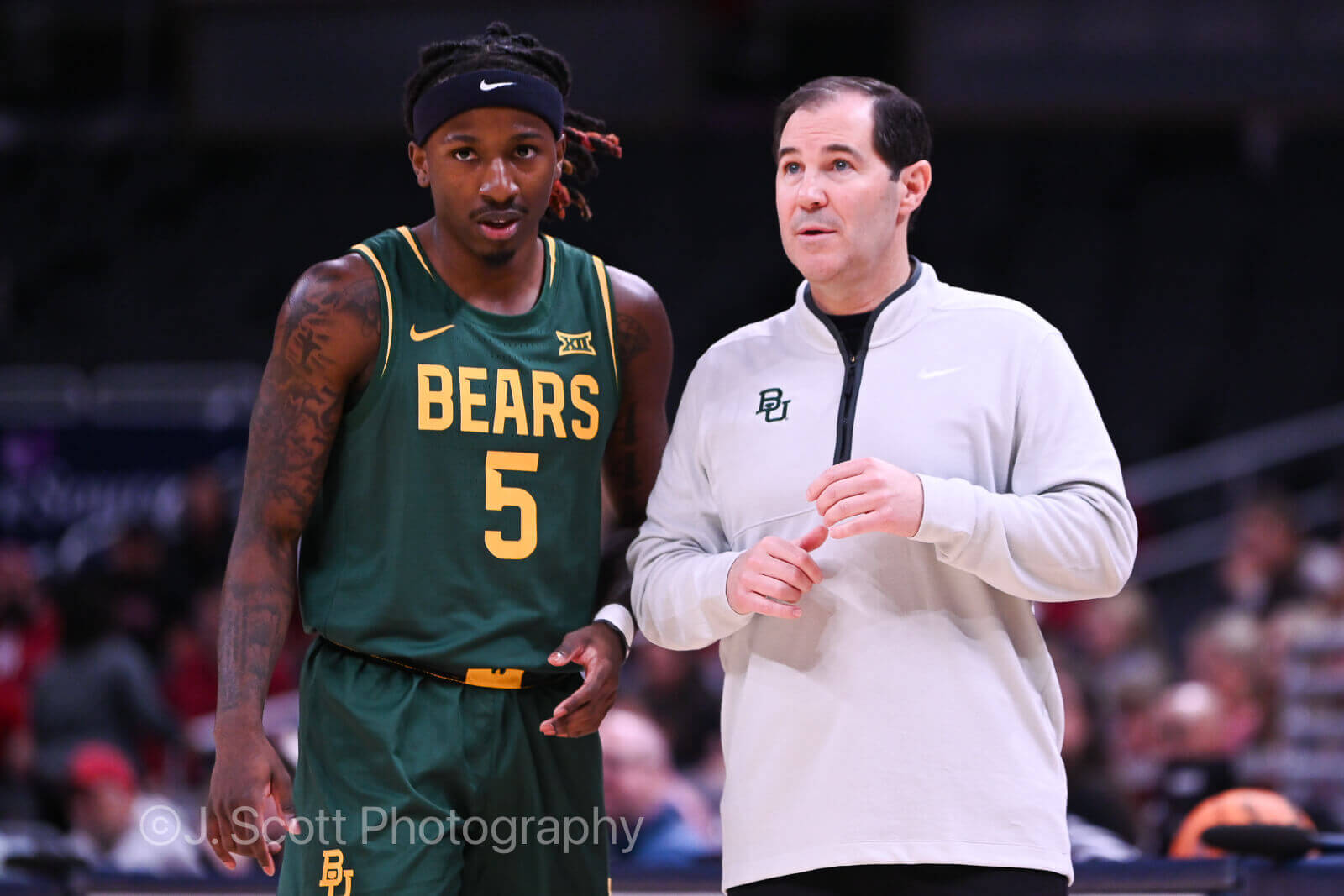 Photos of IU basketball vs. Baylor at Gainbridge Fieldhouse on October 26, 2025.