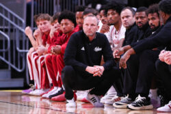 Photos of IU basketball vs. Baylor at Gainbridge Fieldhouse on October 26, 2025.