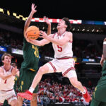 Photos of IU basketball vs. Baylor at Gainbridge Fieldhouse on October 26, 2025.