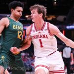 Photos of IU basketball vs. Baylor at Gainbridge Fieldhouse on October 26, 2025.