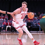 Photos of IU basketball vs. Baylor at Gainbridge Fieldhouse on October 26, 2025.