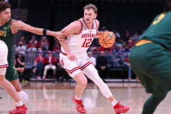 Photos of IU basketball vs. Baylor at Gainbridge Fieldhouse on October 26, 2025.