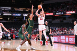 Photos of IU basketball vs. Baylor at Gainbridge Fieldhouse on October 26, 2025.