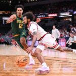 Photos of IU basketball vs. Baylor at Gainbridge Fieldhouse on October 26, 2025.