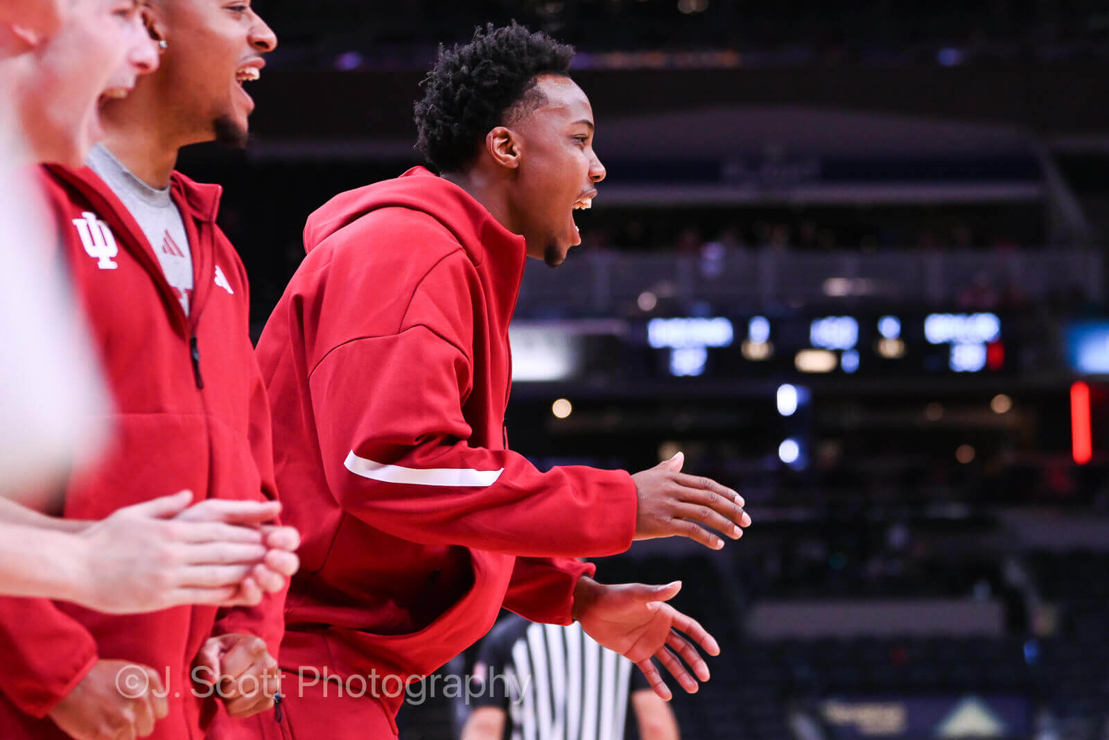 Photos of IU basketball vs. Baylor at Gainbridge Fieldhouse on October 26, 2025.