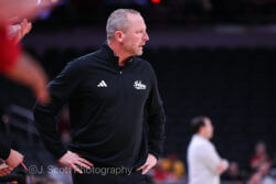 Photos of IU basketball vs. Baylor at Gainbridge Fieldhouse on October 26, 2025.