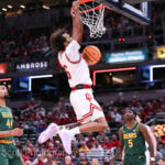 Photos of IU basketball vs. Baylor at Gainbridge Fieldhouse on October 26, 2025.