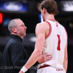 Photos of IU basketball vs. Baylor at Gainbridge Fieldhouse on October 26, 2025.
