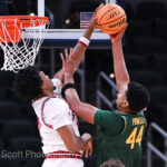 Photos of IU basketball vs. Baylor at Gainbridge Fieldhouse on October 26, 2025.