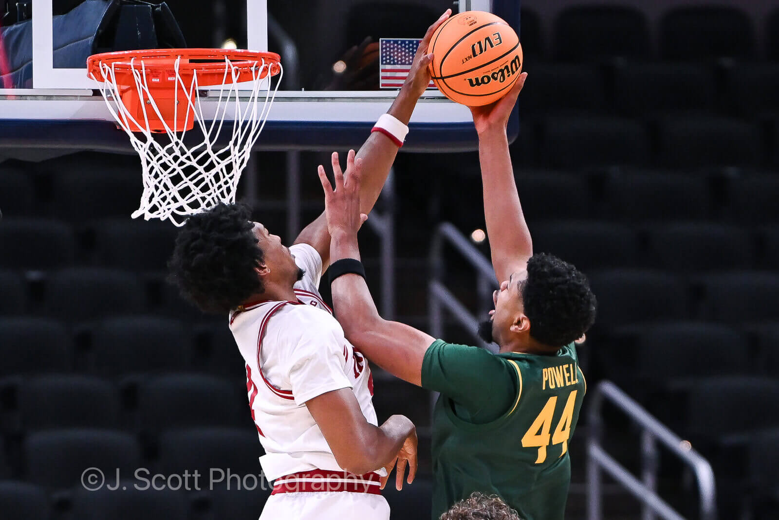Photos of IU basketball vs. Baylor at Gainbridge Fieldhouse on October 26, 2025.