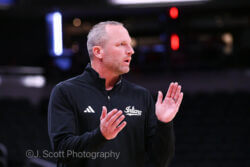 Photos of IU basketball vs. Baylor at Gainbridge Fieldhouse on October 26, 2025.