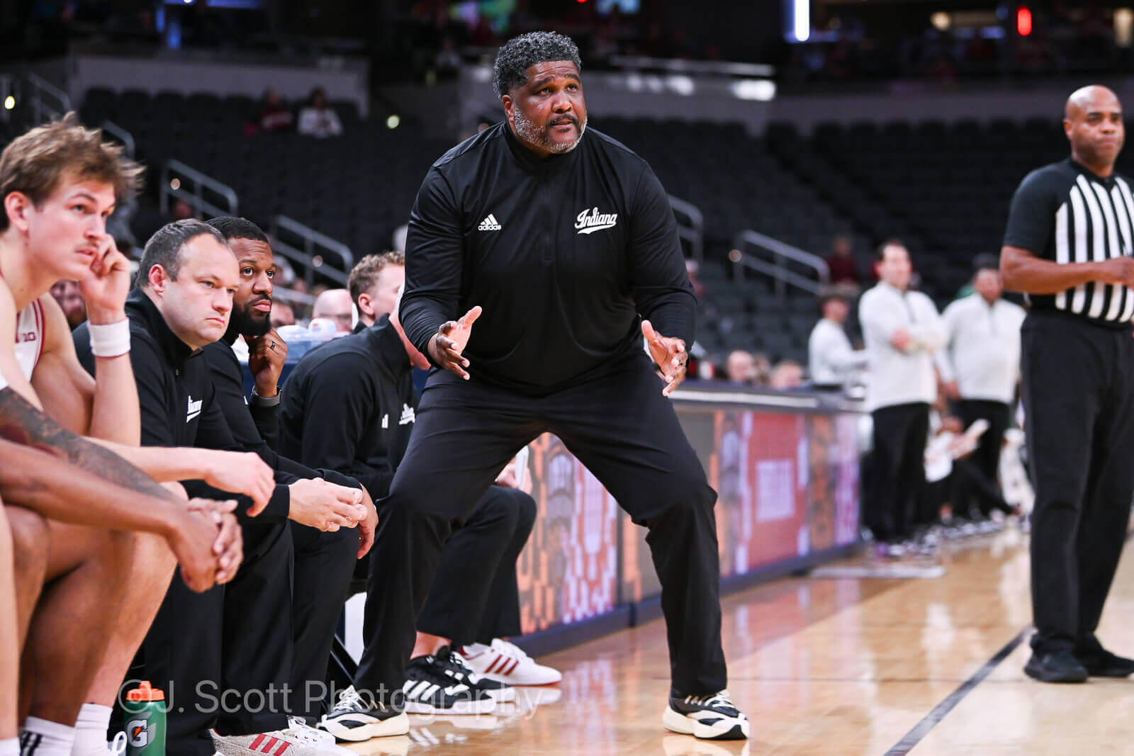 Photos of IU basketball vs. Baylor at Gainbridge Fieldhouse on October 26, 2025.