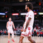 Photos of IU basketball vs. Baylor at Gainbridge Fieldhouse on October 26, 2025.