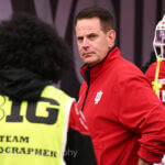 Photos of IU football vs. UCLA football at Memorial Stadium on October 25, 2025.