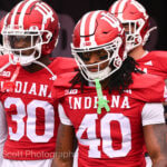 Photos of IU football vs. UCLA football at Memorial Stadium on October 25, 2025.