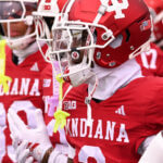Photos of IU football vs. UCLA football at Memorial Stadium on October 25, 2025.