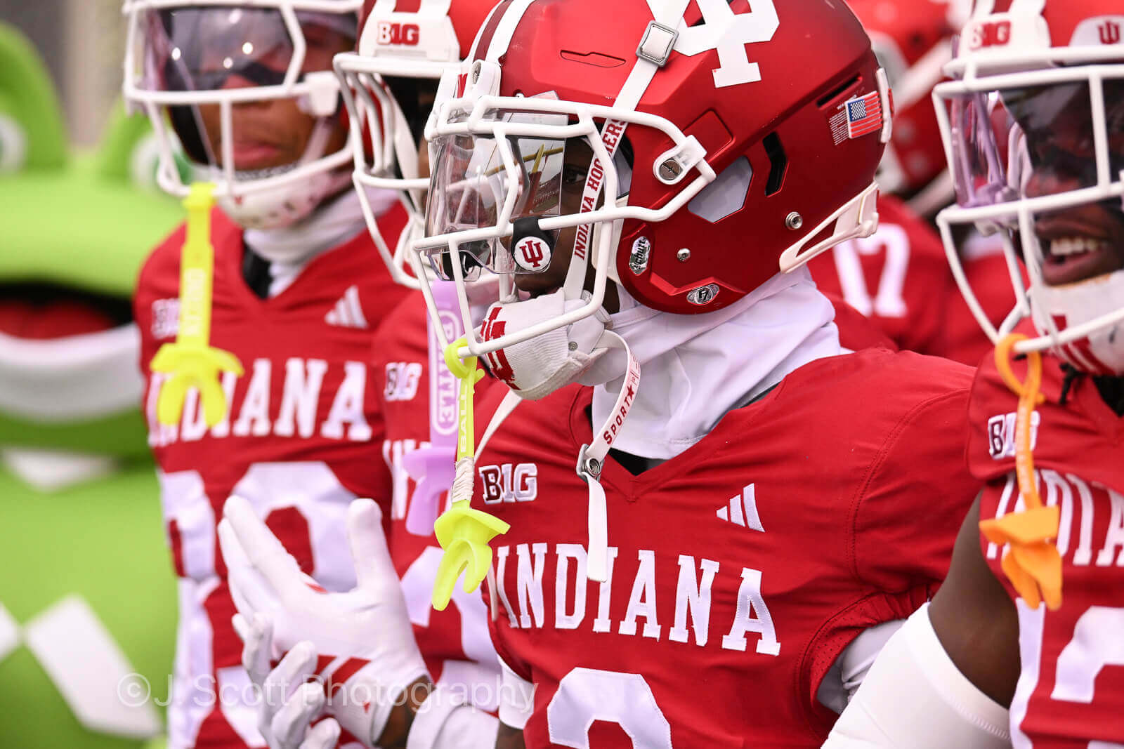 Photos of IU football vs. UCLA football at Memorial Stadium on October 25, 2025.