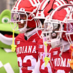 Photos of IU football vs. UCLA football at Memorial Stadium on October 25, 2025.