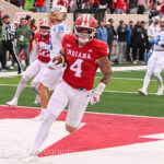 Photos of IU football vs. UCLA football at Memorial Stadium on October 25, 2025.