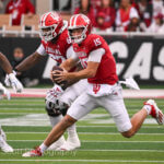 Photos of IU football vs. UCLA football at Memorial Stadium on October 25, 2025.