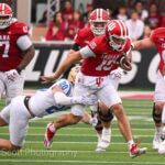 Photos of IU football vs. UCLA football at Memorial Stadium on October 25, 2025.