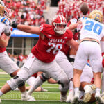 Photos of IU football vs. UCLA football at Memorial Stadium on October 25, 2025.