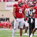 Photos of IU football vs. UCLA football at Memorial Stadium on October 25, 2025.